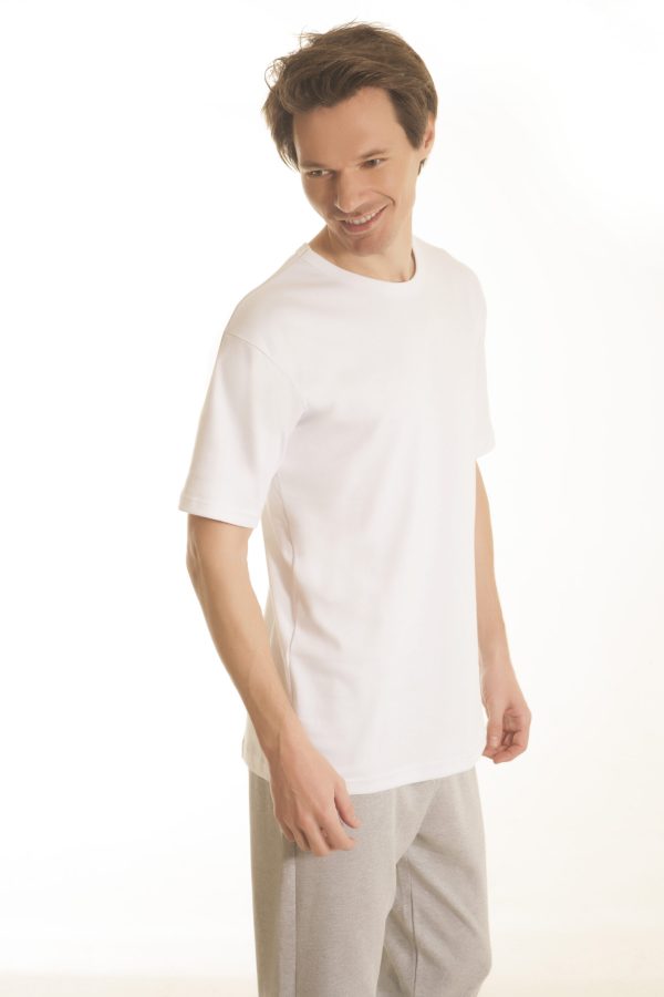 Camiseta Interlock Manga Corta Escote Redondo - Art. 425 - Image 4