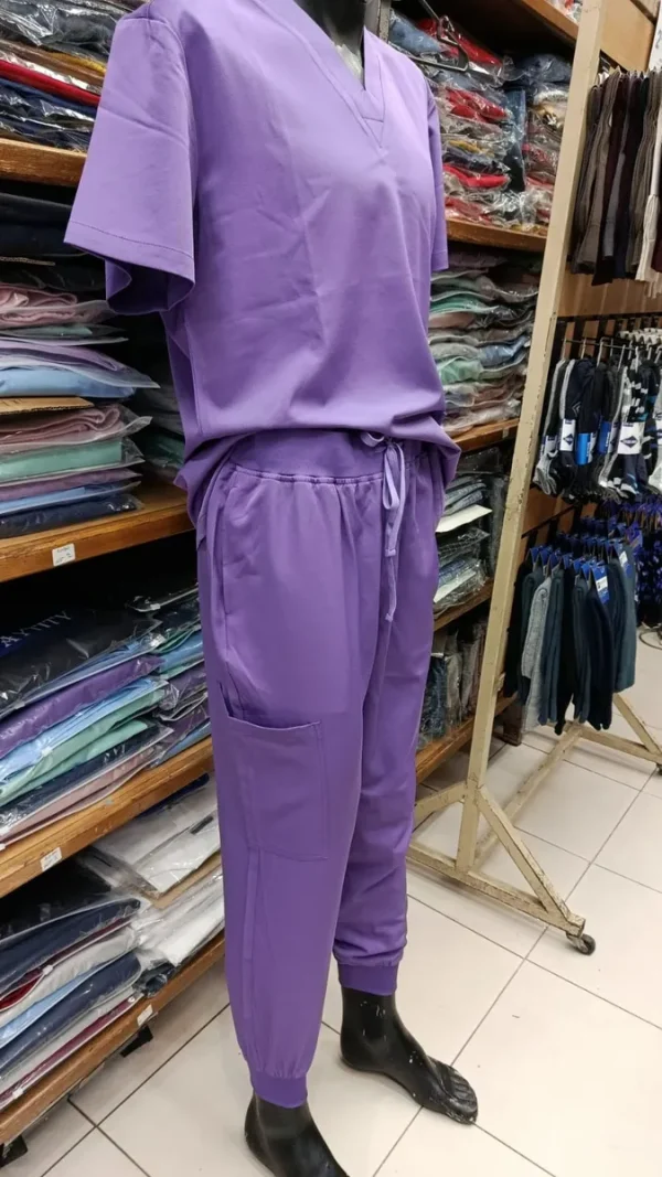 Ambo Médico Unisex Antimancha Confort Flex Bolsillo Lateral - Paytity